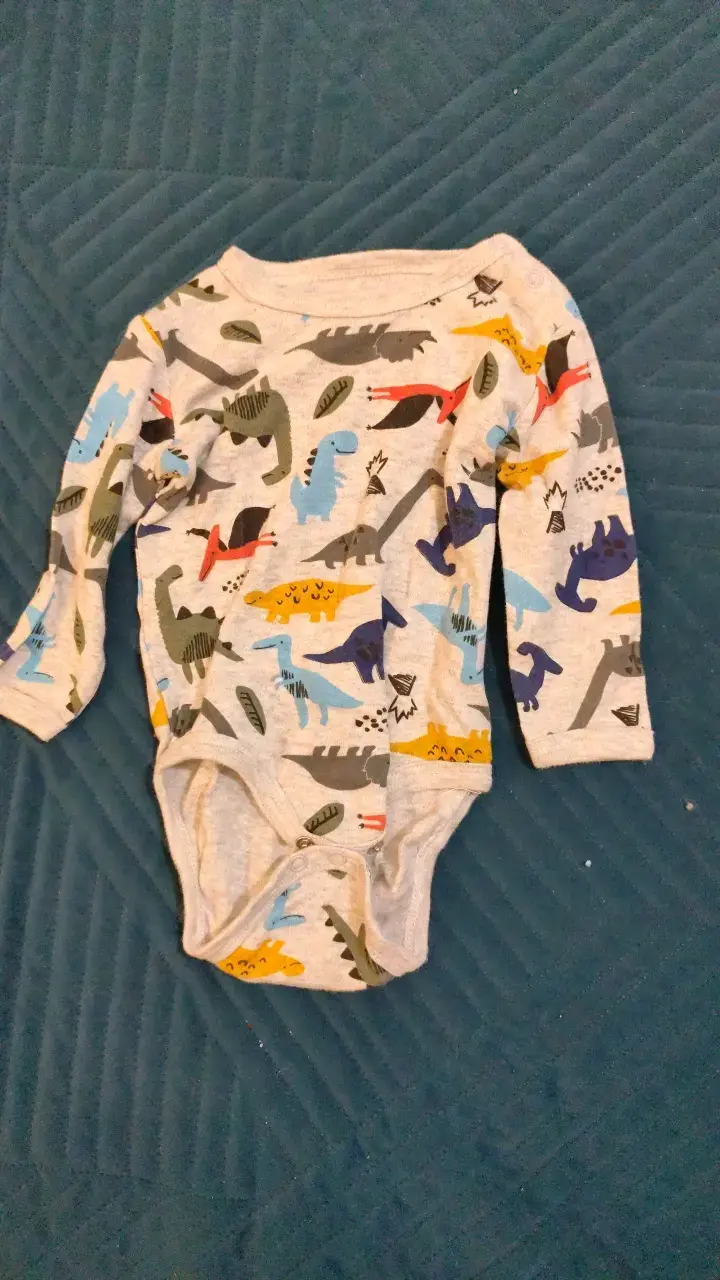 Body de bebé con estampado de dinosaurios