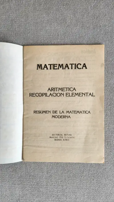 Libros educativos de ortografía y matemáticas - miniatura 2