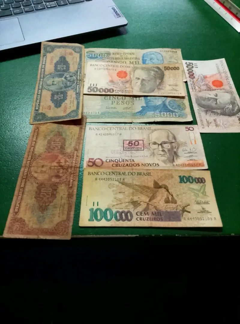Lote de billetes antiguos de colección - 1