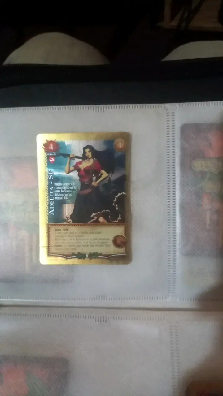 Carta coleccionable Adelita SP - 1