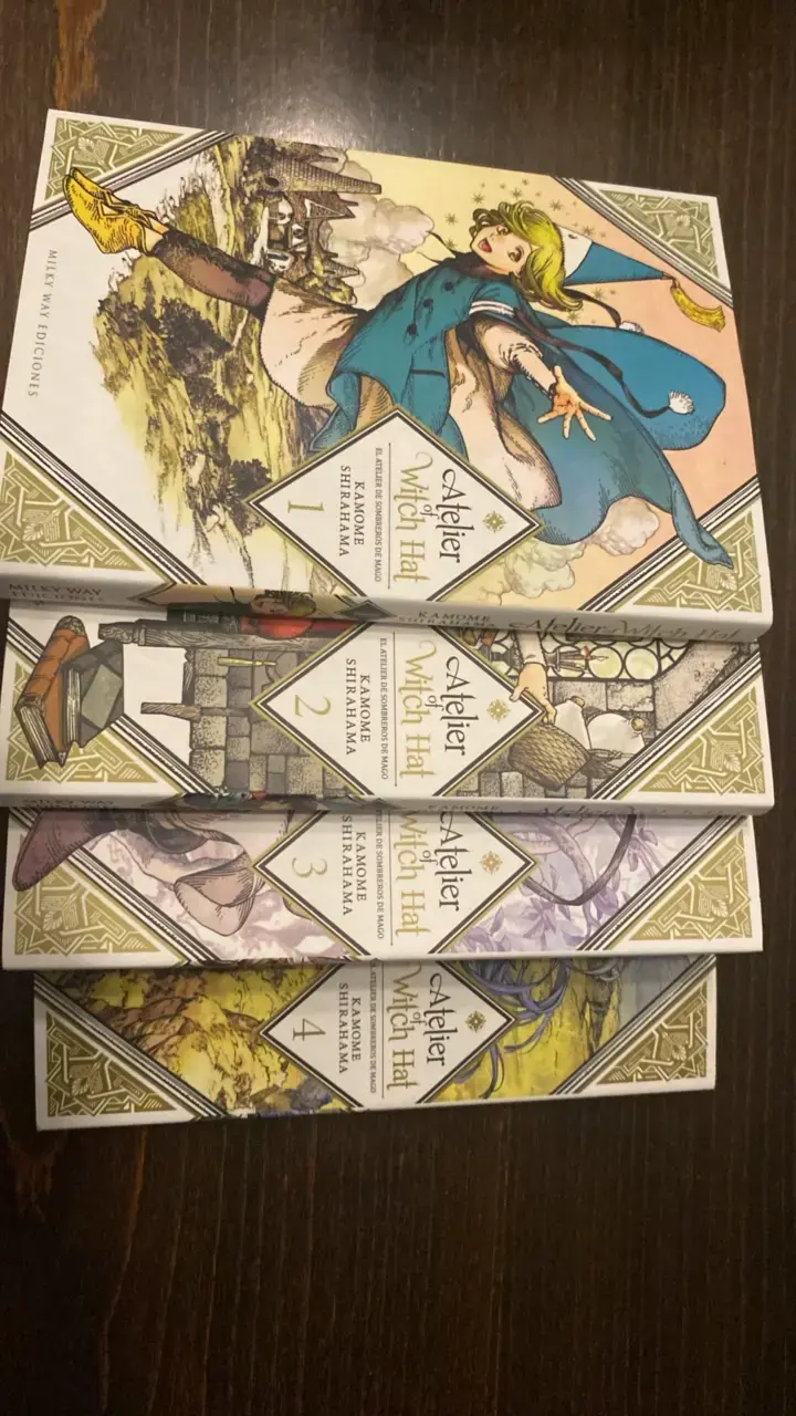 Manga Atelier of Witch Hat Volumen 1 , 2,3,4 - 3