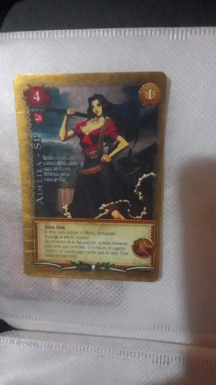 Carta coleccionable Adelita SP - 3