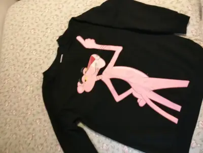 Polerón oversize de La Pantera Rosa para mujer - miniatura 4