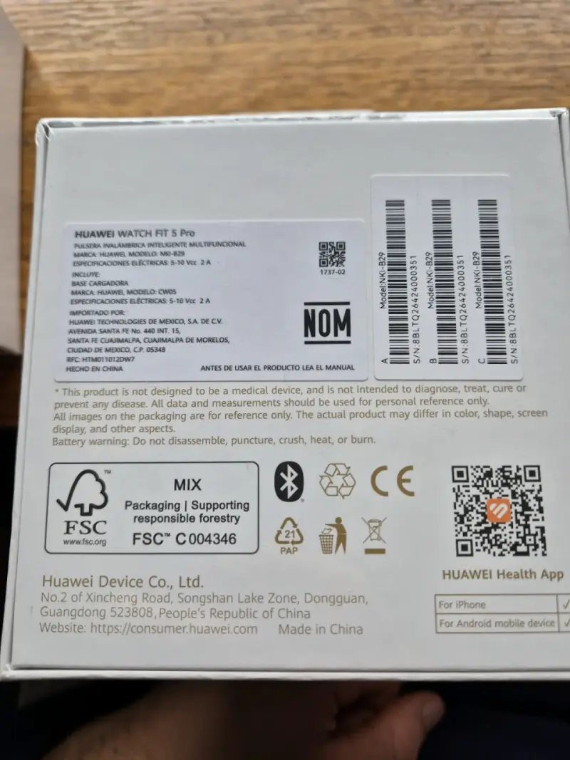 Huawei Watch Fit 5 Pro con TruSense - 2