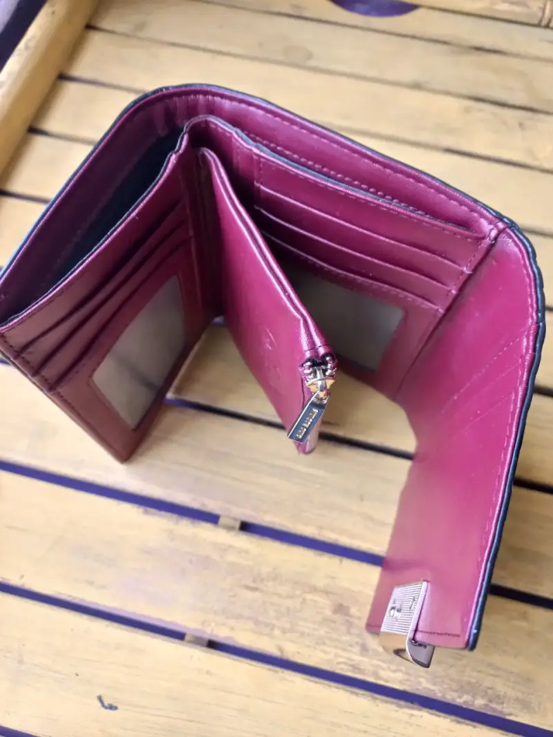 Billetera de mujer Gino Rodinis Génova 307 rojo. - 3