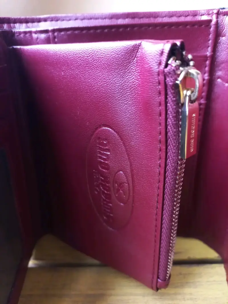 Billetera de mujer Gino Rodinis Génova 307 rojo. - 4