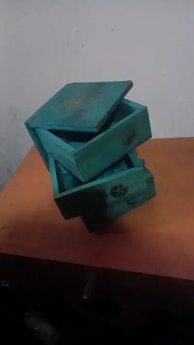 Caja triada Piratas y Corsarios,color calipso - miniatura 2