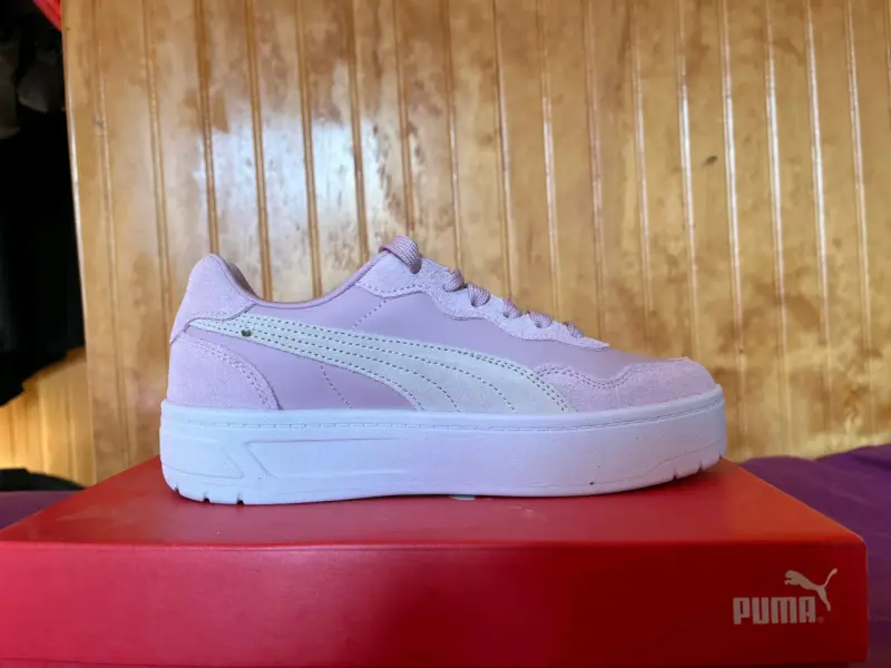 Zapatillas deportivas Puma rosa para mujer - 3