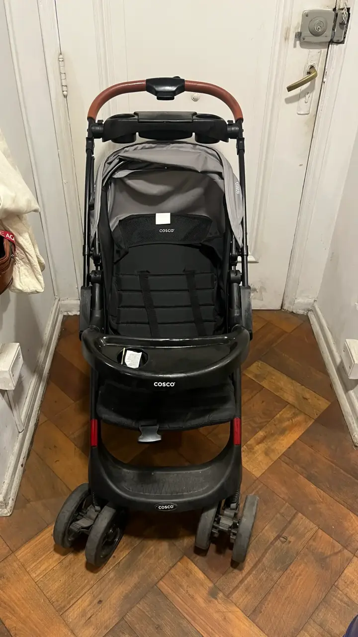 Coche de bebé plegable con manillar ajustable - 3