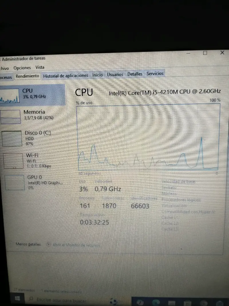 Laptop HP ProBook Intel Core i5 usada - 3