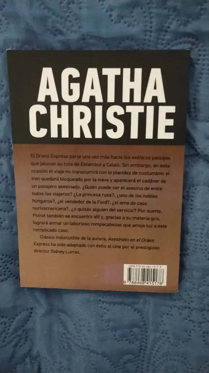 Libro 'Asesinato en el Orient Express' de Agatha Christie - 2