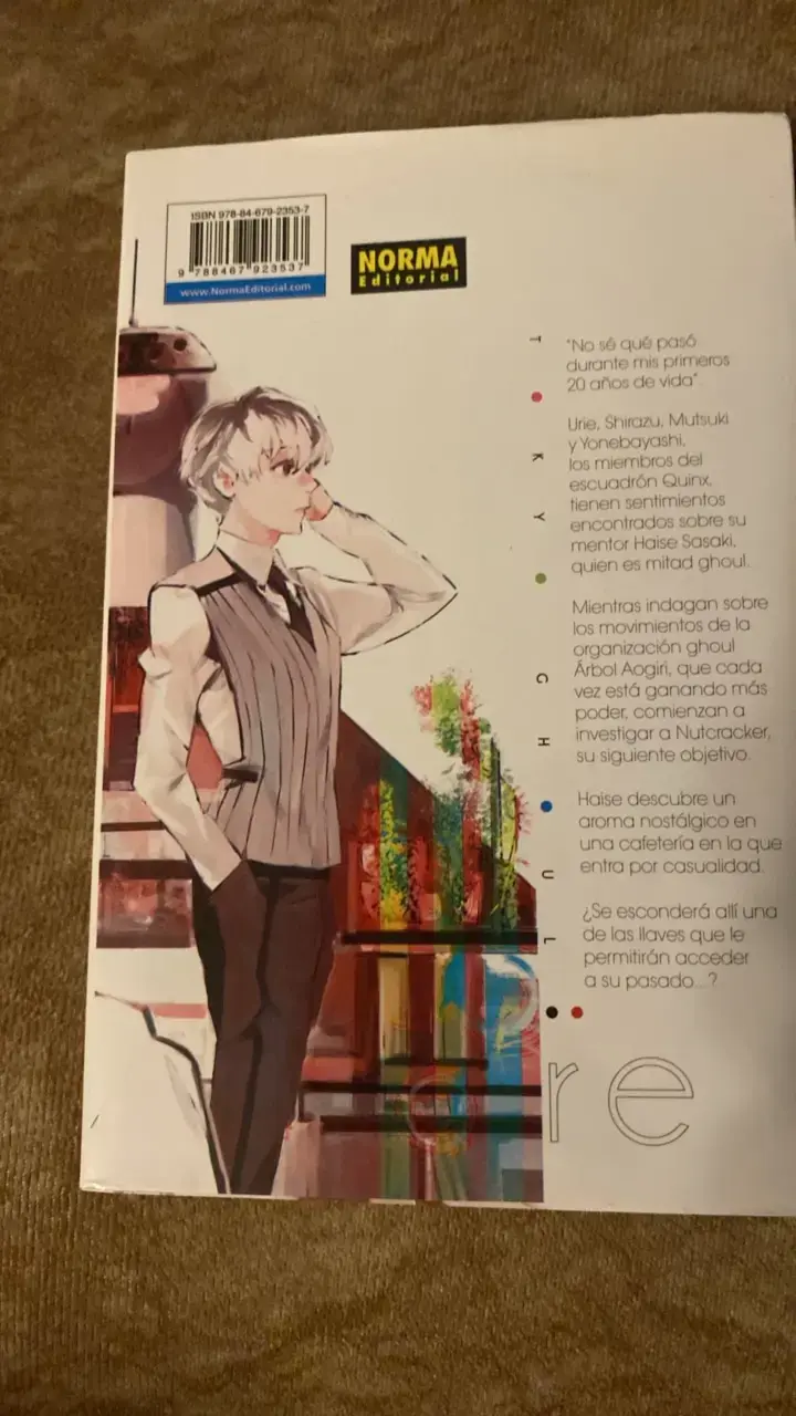 Manga Tokyo Ghoul:re Volumen 2 de Sui Ishida - 2