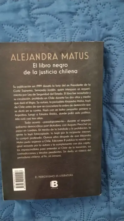 El Libro Negro de la Justicia Chilena - Alejandra Matus - miniatura 2