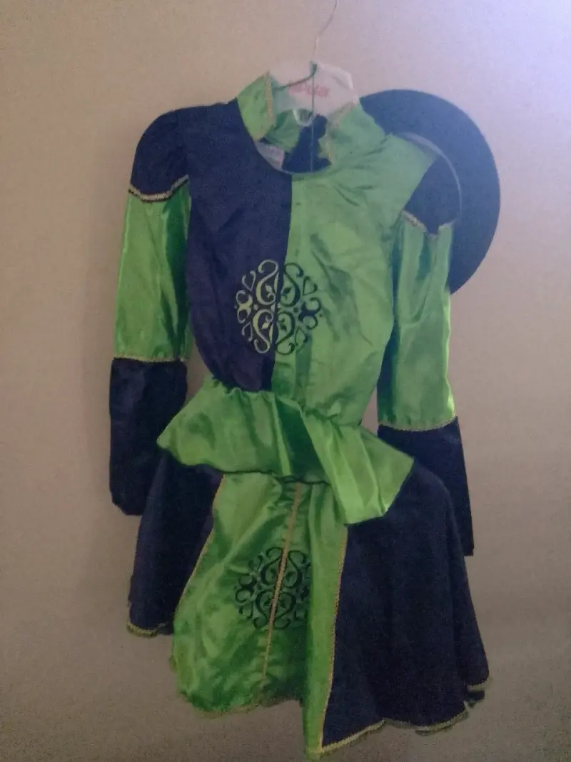 Traje danza caporal niña - 1