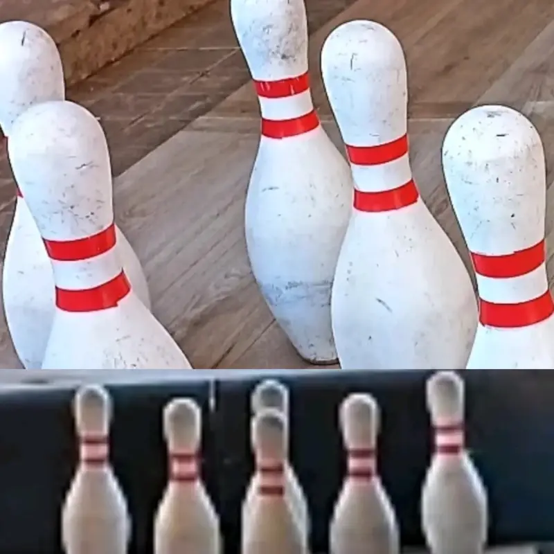 Juego de bolos bowling originales usados - 2