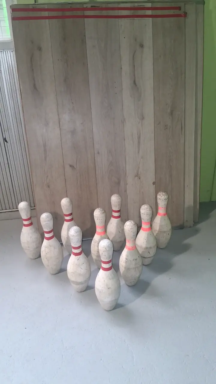 Juego de bolos bowling originales usados - 3