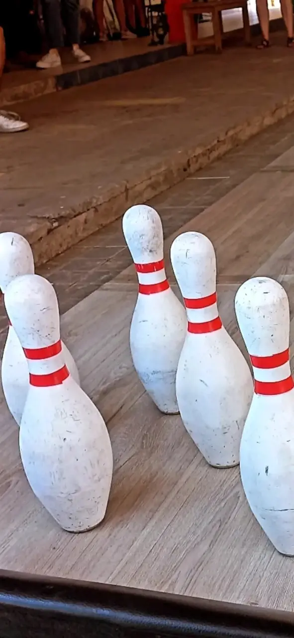 Juego de bolos bowling originales usados - 4