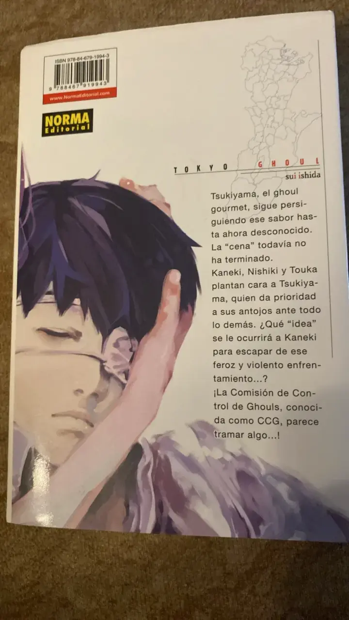 Manga Tokyo Ghoul Volumen 5 de Sui Ishida - 2