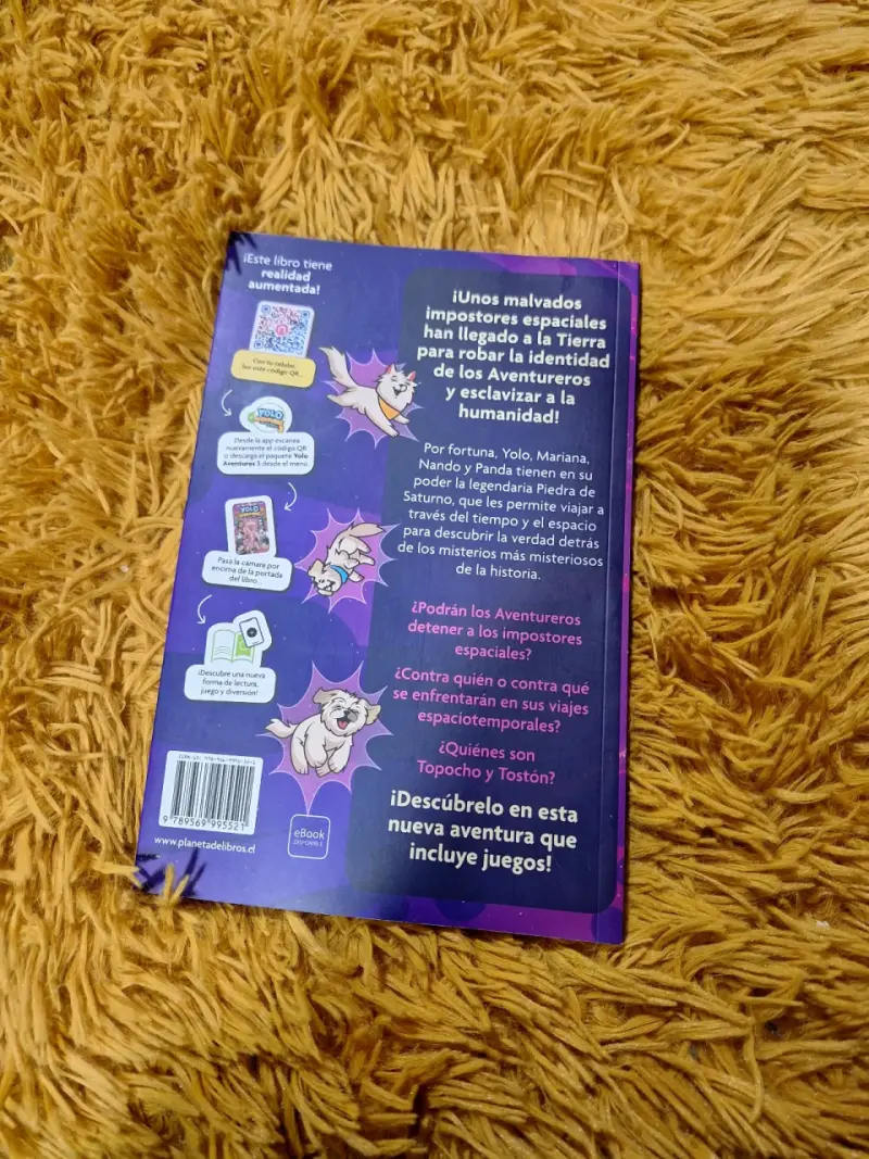 Libro Yolo Aventuras: Los Impostores del Espacio - 2