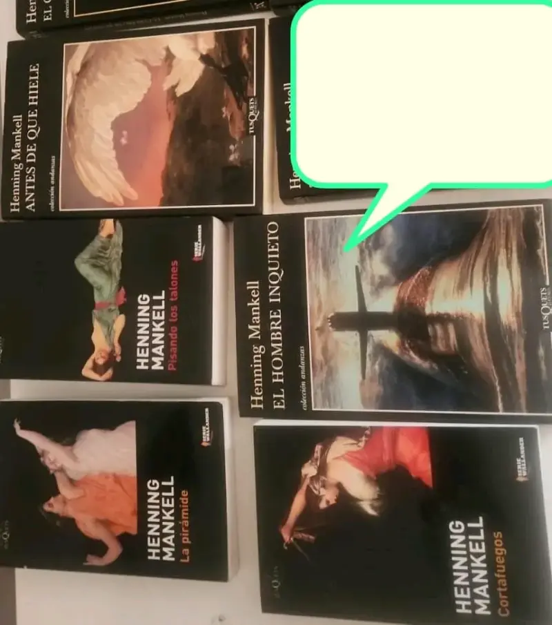 Colección de libros de Henning Mankell