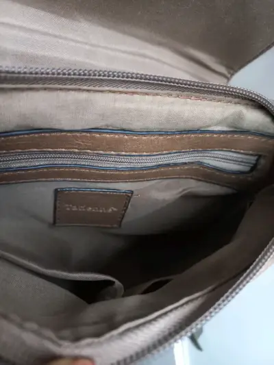 Cartera cruzada color marrón elegante - miniatura 3