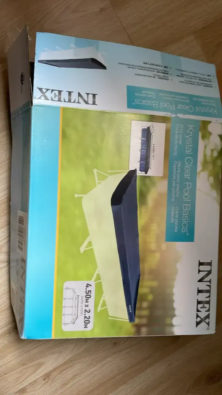 Cubre Piscina desmontable Intex 4.50m x 2 - 1