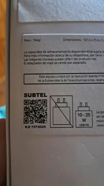 Samsung Galaxy A07 smartphone nuevo - miniatura 3