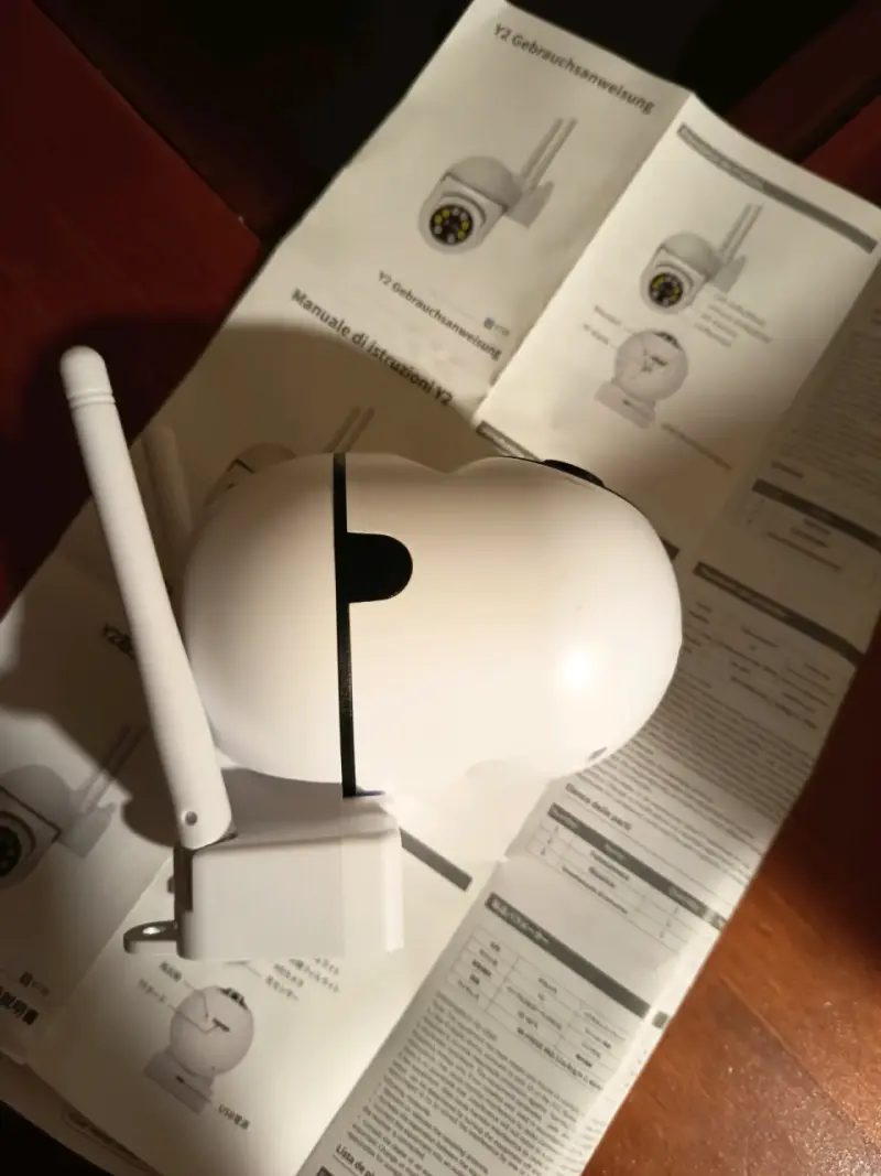 Cámara de seguridad IP inalámbrica con visión nocturna - 2