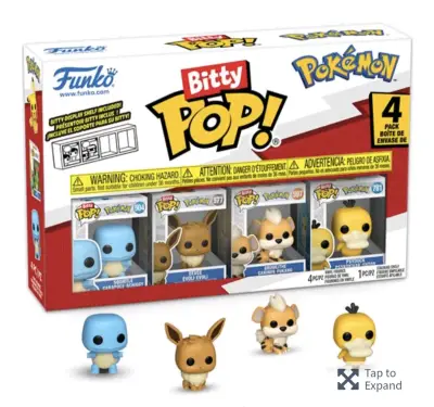 Set de Figuras Funko Bitty Pop Pokémon 4 Pack - miniatura 1