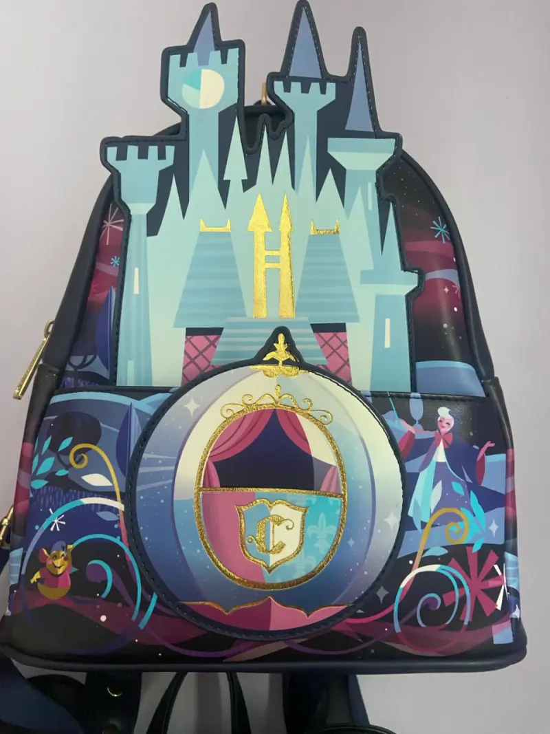 Mochila temática de castillo de cuento de hadas - 1