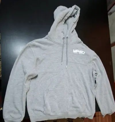 Polerón con capucha gris YPSD para hombre - miniatura 1