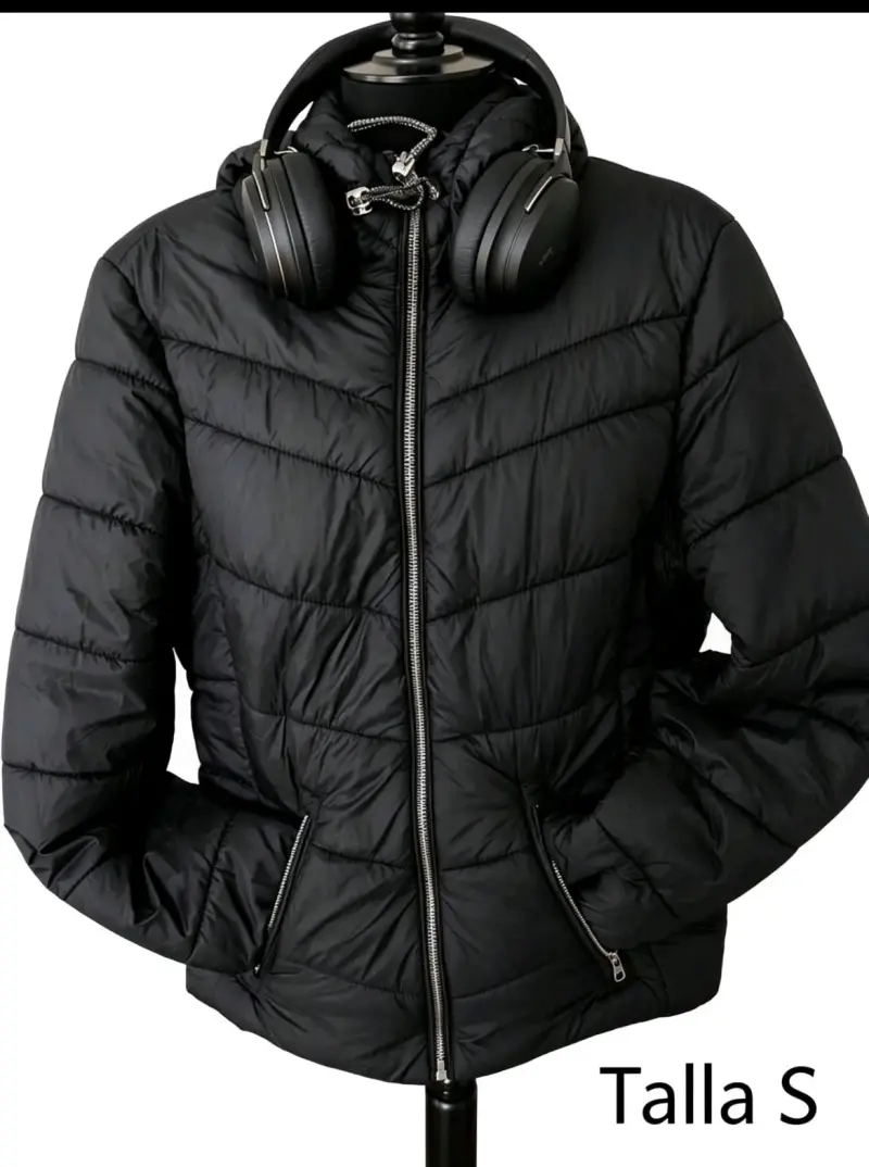 Chaqueta acolchada roja talla M - 2