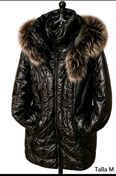 Chaqueta acolchada roja talla M - miniatura 4