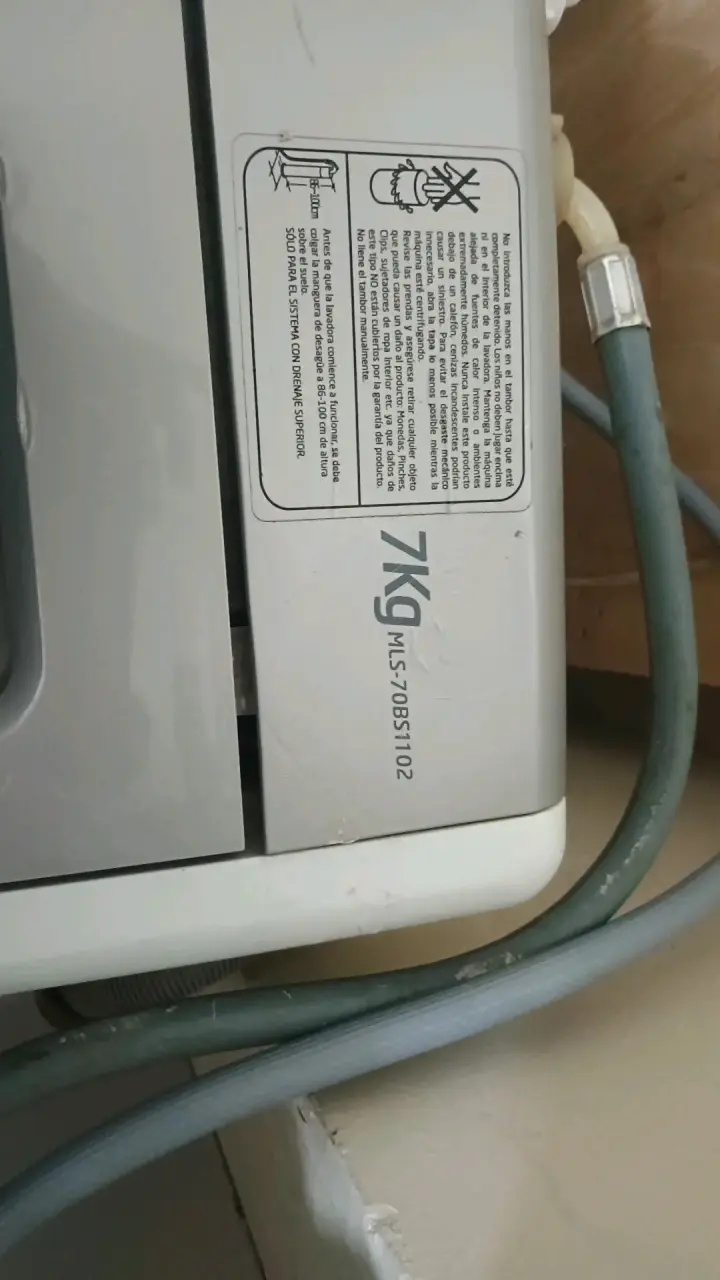 Lavadora Midea de carga superior 7kg - 3