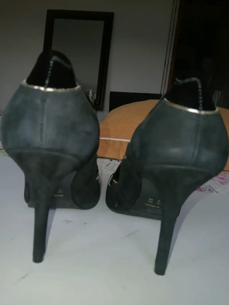 Zapatos de cuero negros mujer - 2
