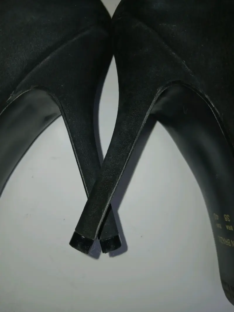 Zapatos de cuero negros mujer - 4