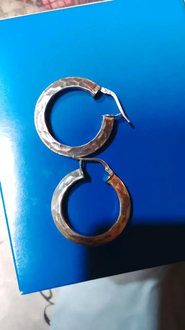 Aros de plata grandes estilo bohemio