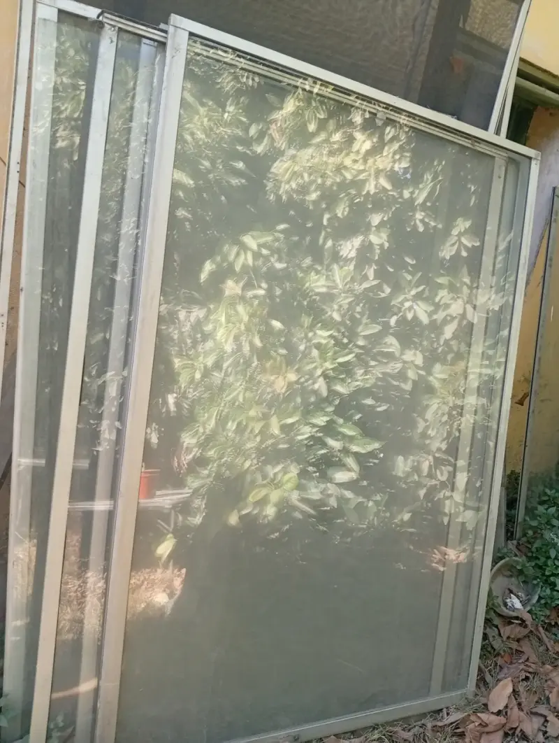 Ventanas correderas de aluminio usadas