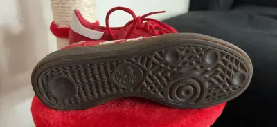Zapatillas Adidas spezial rojas de gamuza - miniatura 2