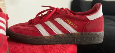 Zapatillas Adidas spezial rojas de gamuza - miniatura 4