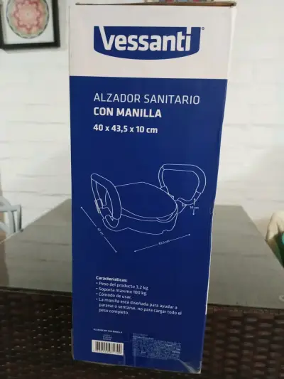 Alzador sanitario con manilla Vessanti - miniatura 2