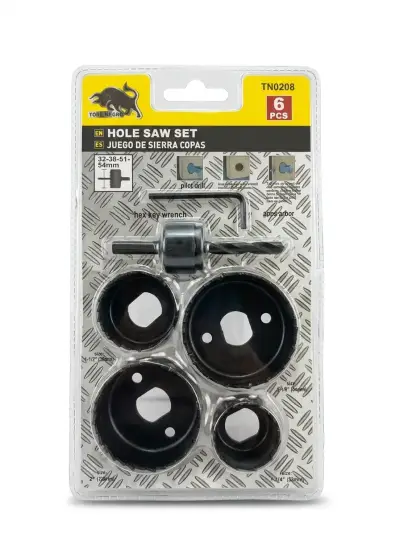 Pack 5 Juego Sierra Copa Madera Toro Negro - miniatura 2
