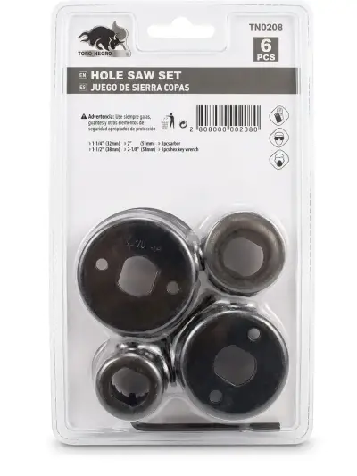 Pack 5 Juego Sierra Copa Madera Toro Negro - miniatura 3
