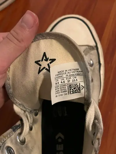 Zapatillas Converse blancas talla 37 para mujer - miniatura 1