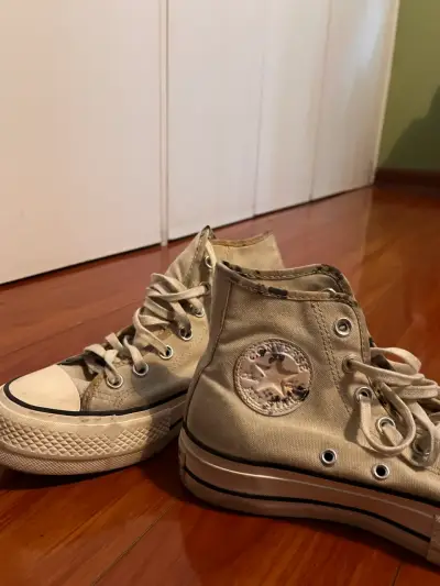 Zapatillas Converse blancas talla 37 para mujer - miniatura 2