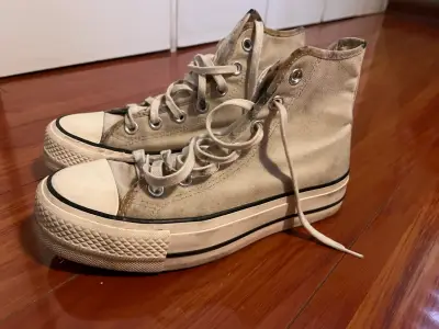 Zapatillas Converse blancas talla 37 para mujer - miniatura 4