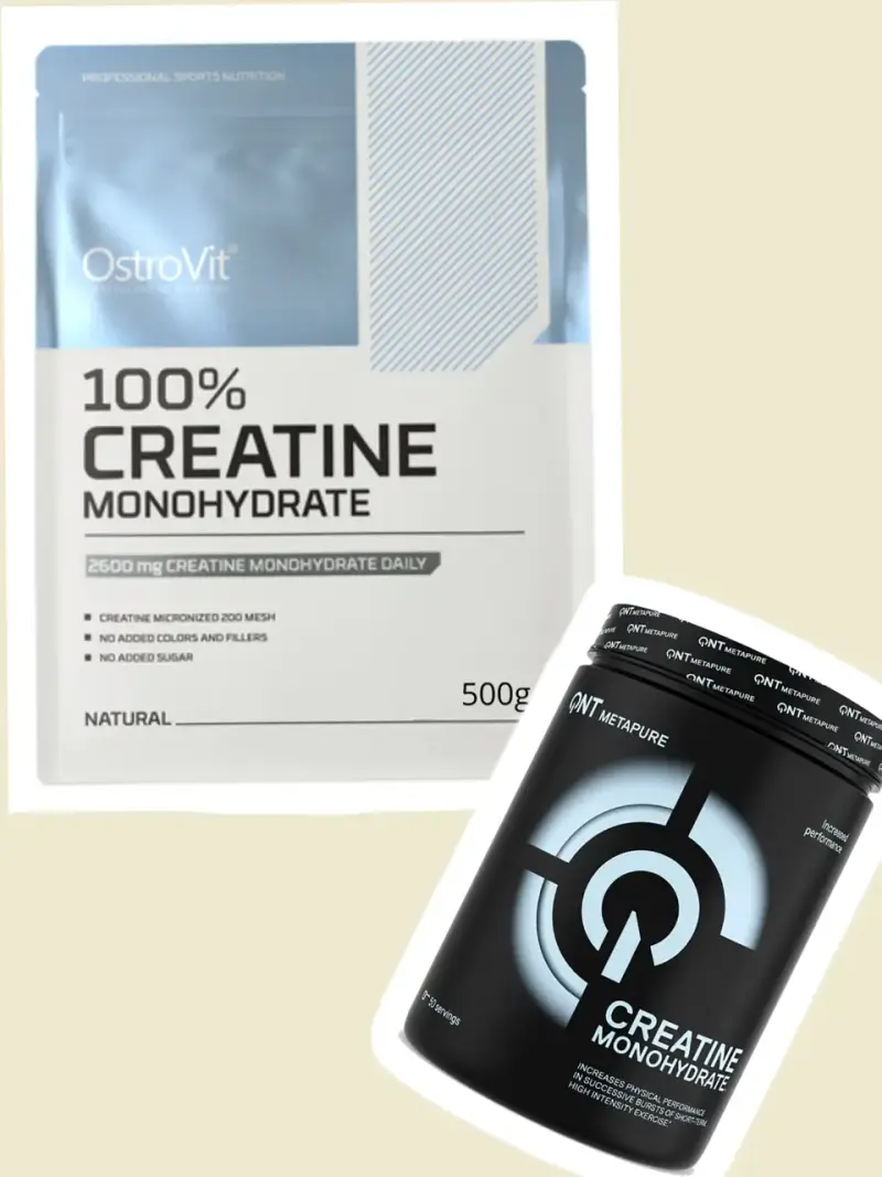 PACK CREATINAS MONOHIDRATADAS OSTROVIT + QNT