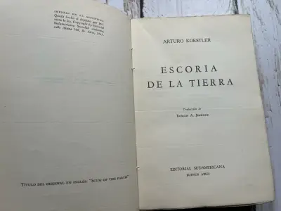 Libro 'Escoria de la Tierra' de Arturo Koestler - miniatura 3