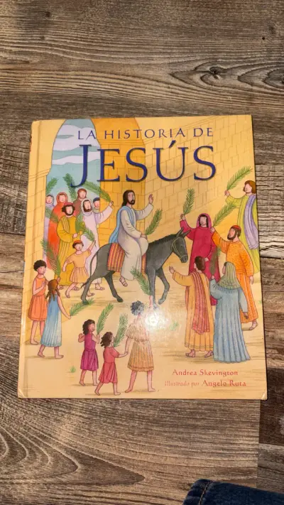 Libro ilustrado 'La Historia de Jesús' para niños - miniatura 1