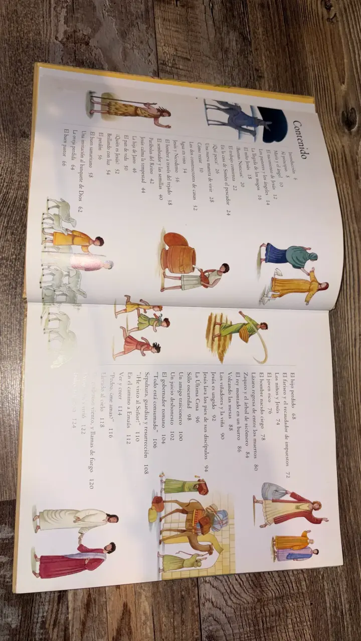 Libro ilustrado 'La Historia de Jesús' para niños - 4